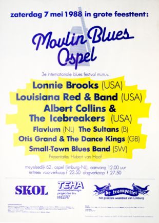 Poster Moulin Blues 1988