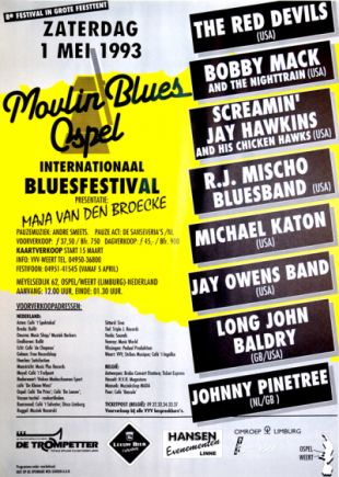 Poster Moulin Blues 1993