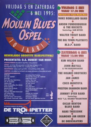 Poster Moulin Blues 1995