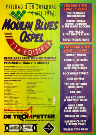 Poster Moulin Blues 1996