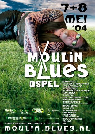 Poster Moulin Blues 2004