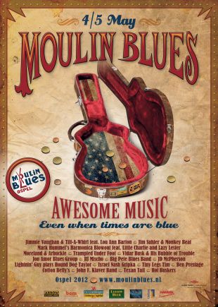 Poster Moulin Blues 2012