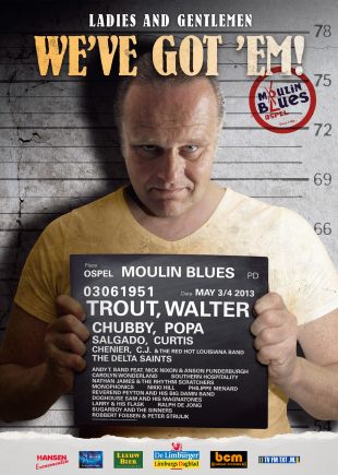 Poster Moulin Blues 2013