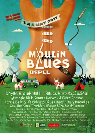 Poster Moulin Blues 2017