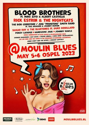 Poster Moulin Blues 2023