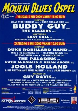 Poster Moulin Blues 2000