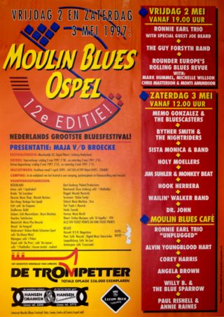 Poster Moulin Blues 1997