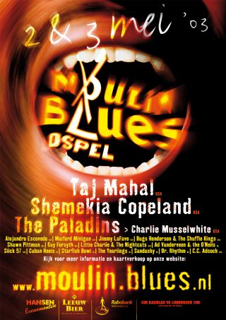 Poster Moulin Blues 2003
