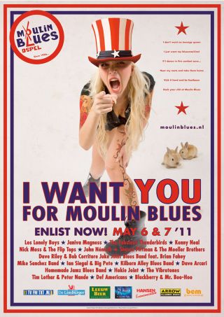 Poster Moulin Blues 2011