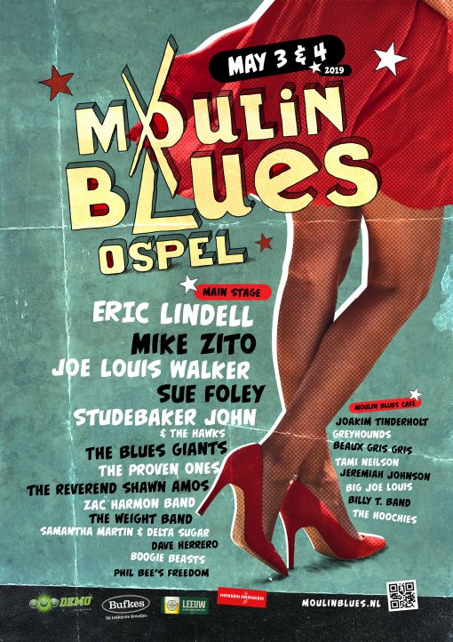 Poster Moulin Blues 2019