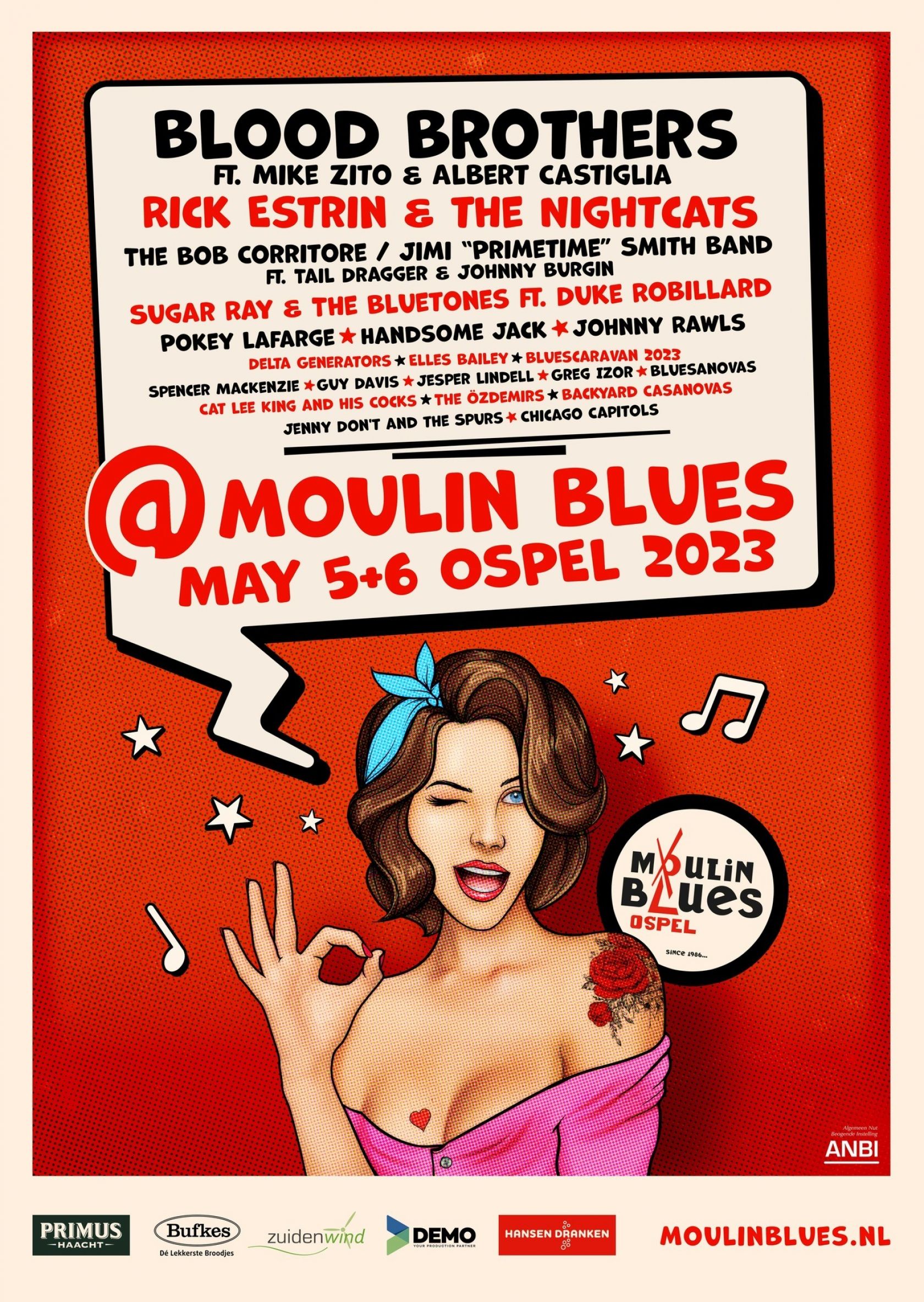 Moulin blues poster 2023